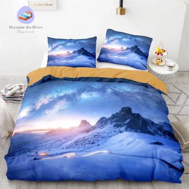 Housse de Couette Ciel Montagne